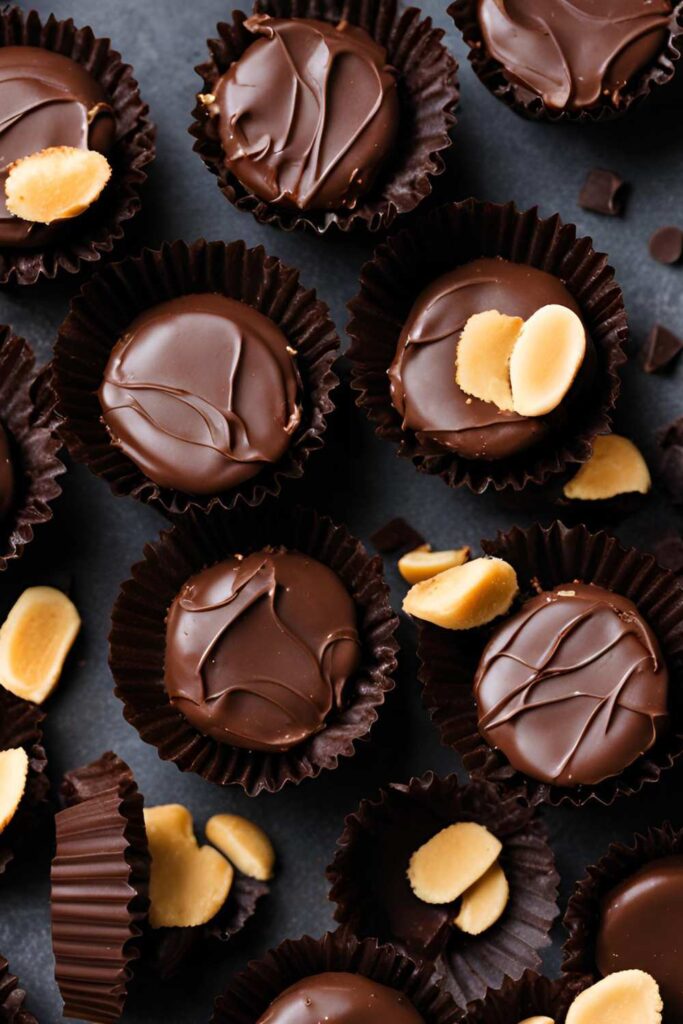 Dark Chocolate Peanut Butter Cups
