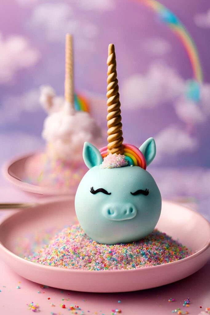 Unicorn Cake Pop
