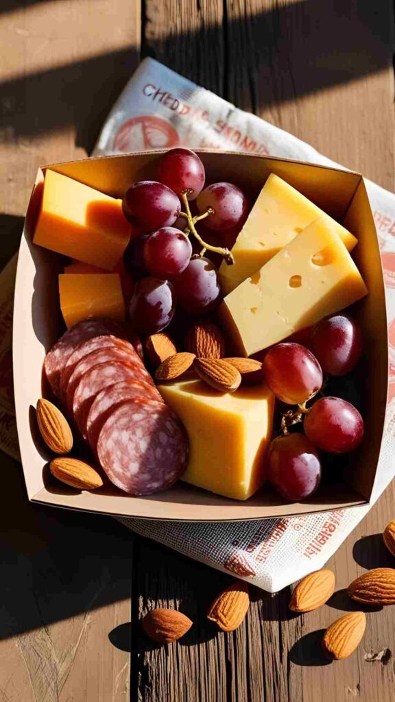 Cheddar & Uncured Salami Protein Box