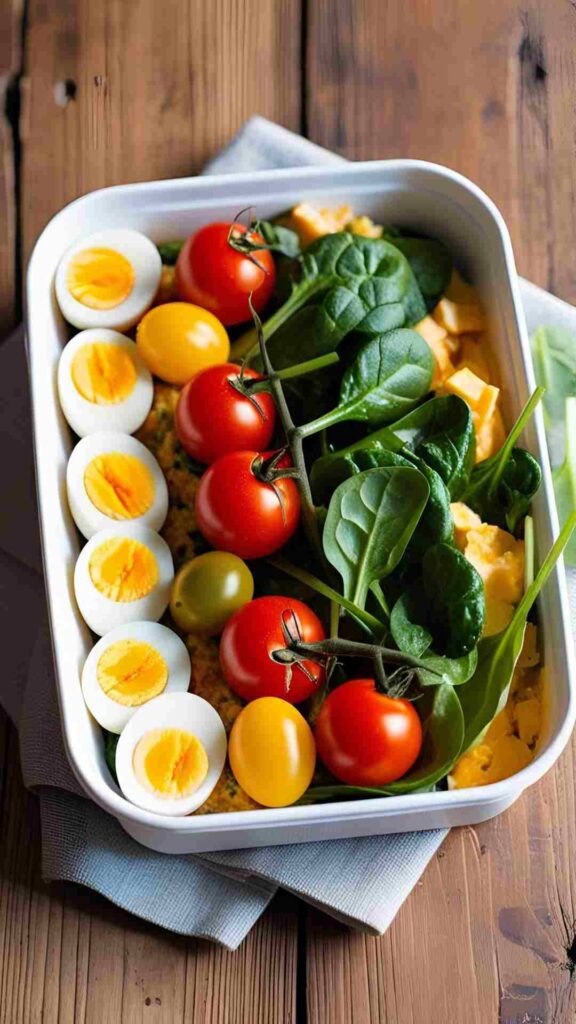 Eggs & Cheddar Protein Box