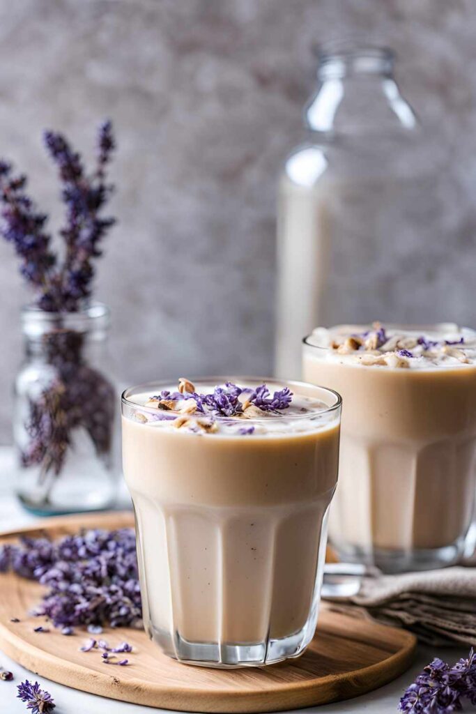 Iced Lavender Oatmilk Latte