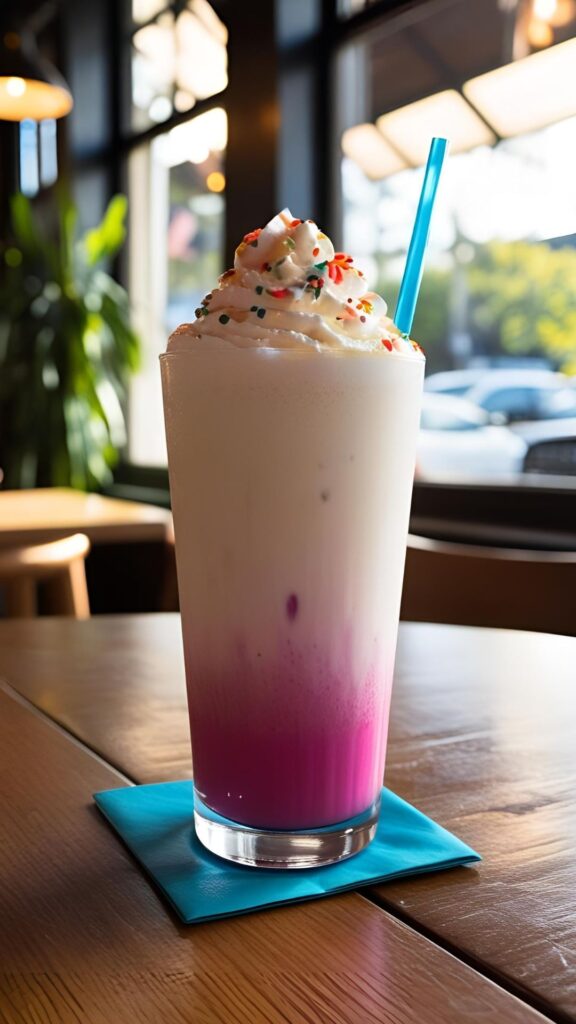 Iced Ube Coconut Latte