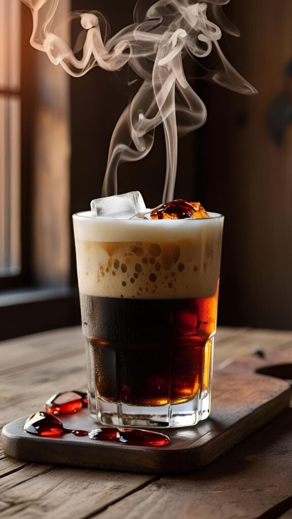 Nitro Cold Brew with Flavored Syrup