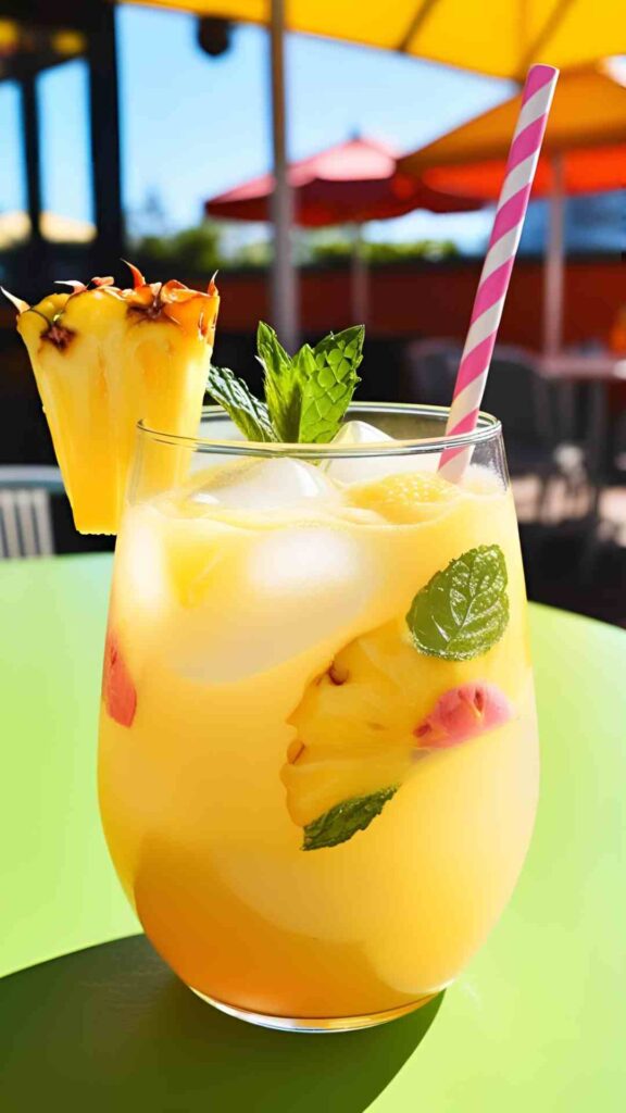 Pineapple Passionfruit Lemonade Refresher