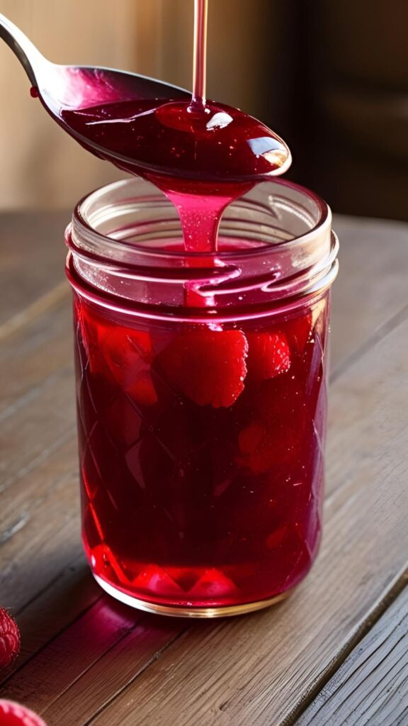 Raspberry syrup